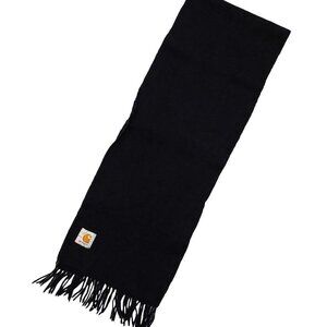 Carhartt Classic Vintage Medium Black Wool Men's Scarf